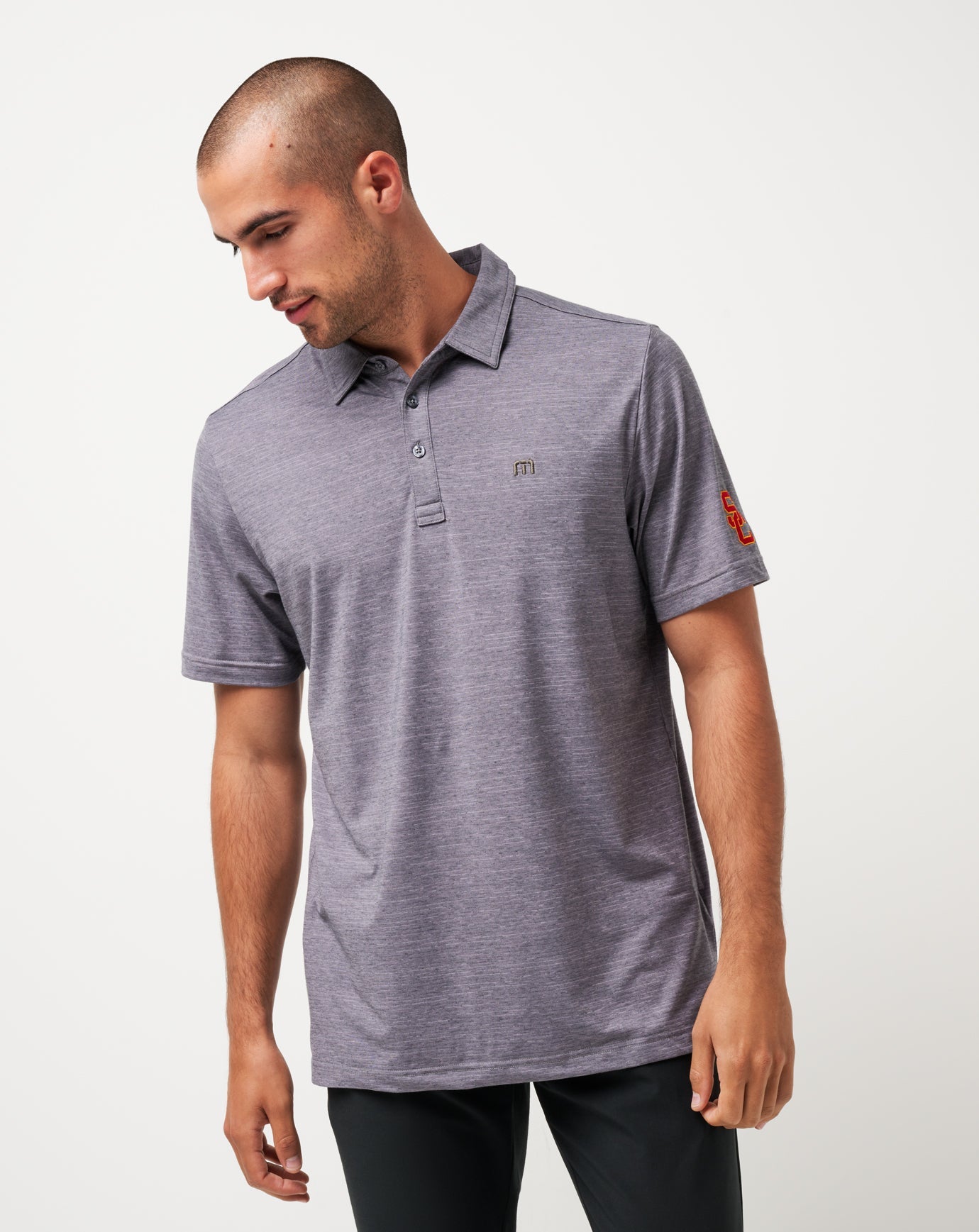 Travis Mathew US USC The Heater Polo Men|Game Day|New