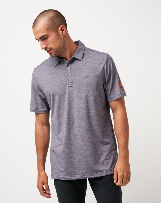Travis Mathew US USC The Heater Polo Men|Game Day|New