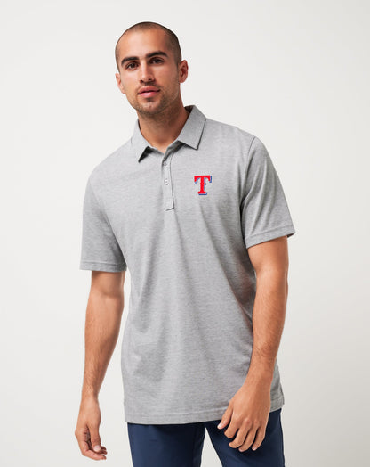 Travis Mathew Online Texas Rangers The Zinna Polo Men|New