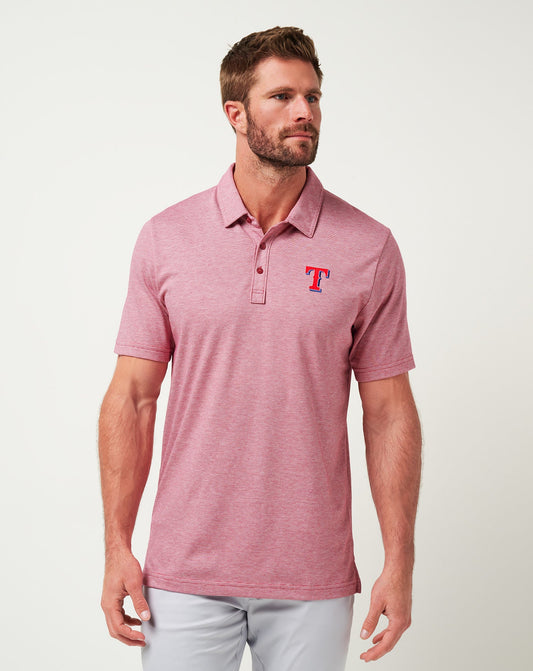 Travis Mathew Sale Texas Rangers The Zinna Polo Men|New