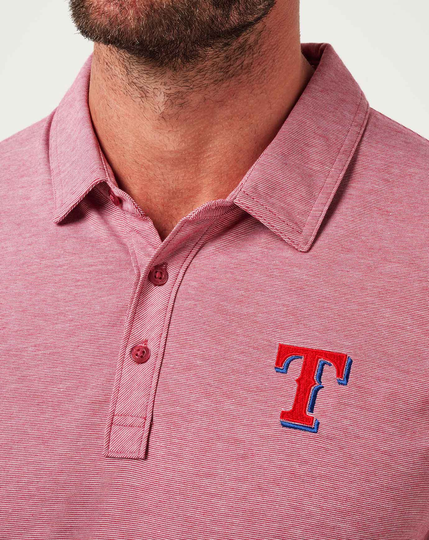 Travis Mathew Sale Texas Rangers The Zinna Polo Men|New