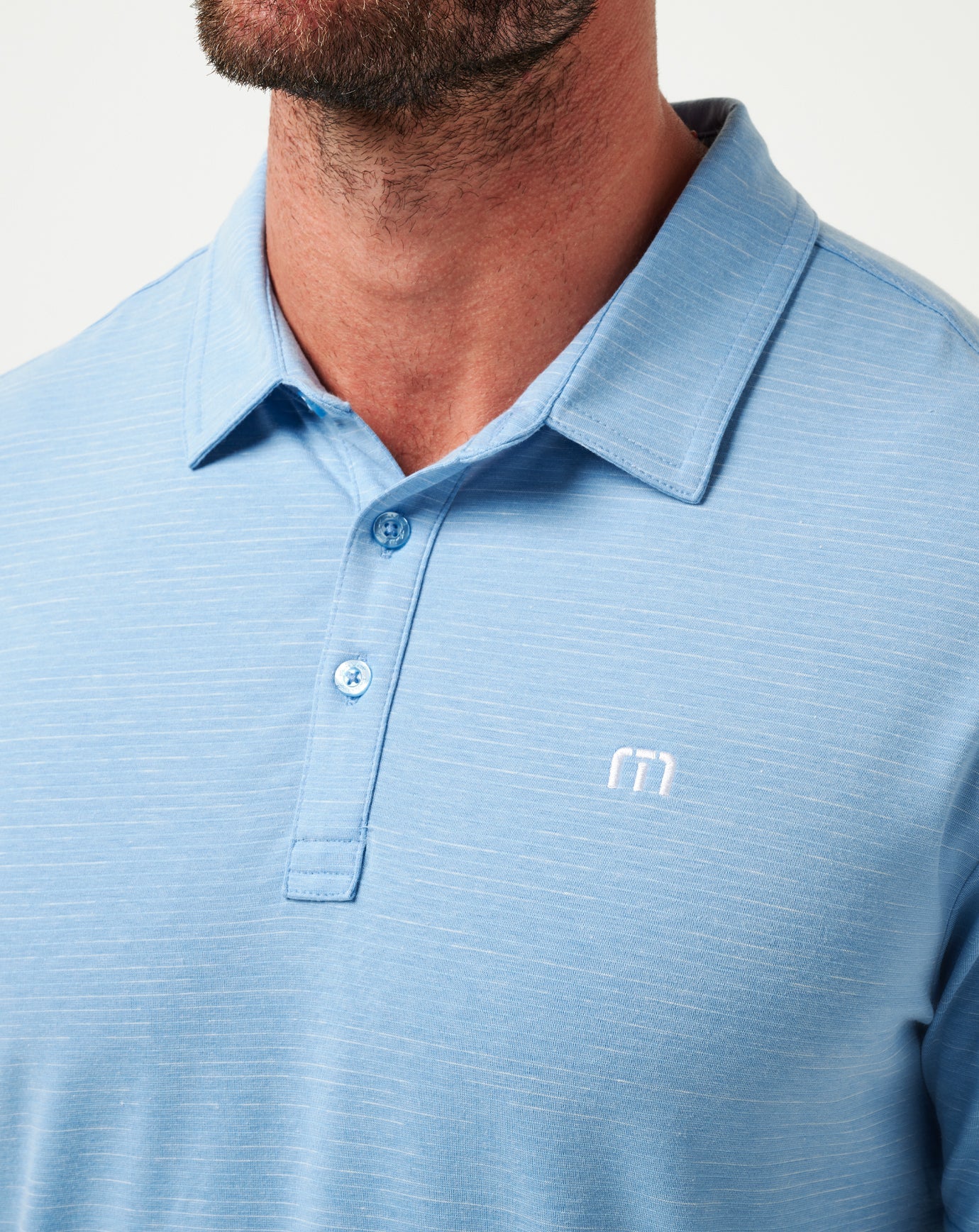 Travis Mathew Discount Texas Rangers The Heater Polo Men|New
