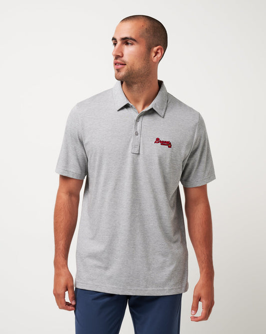 Travis Mathew US Atlanta Braves The Zinna Polo Men|New