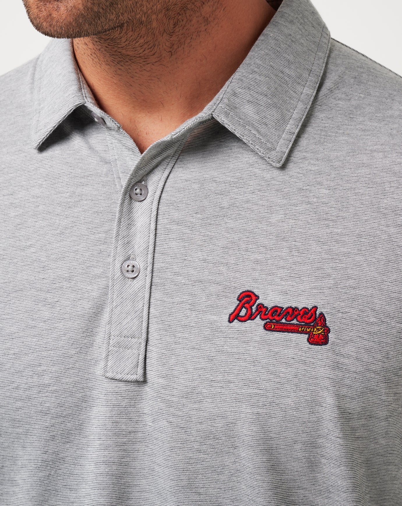 Travis Mathew US Atlanta Braves The Zinna Polo Men|New