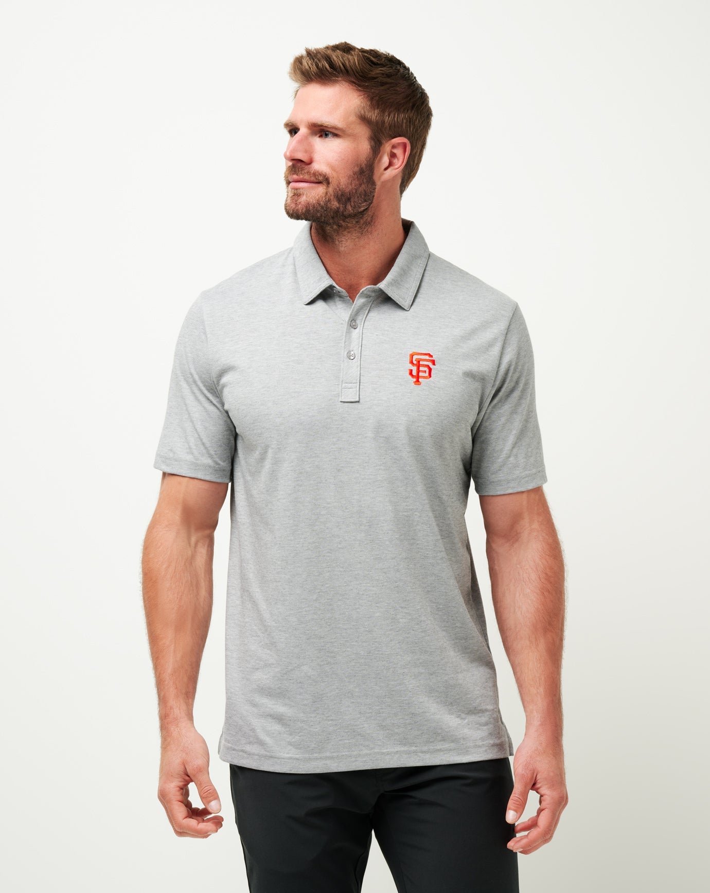 Travis Mathew Outlets San Francisco Giants The Zinna Polo Men|New