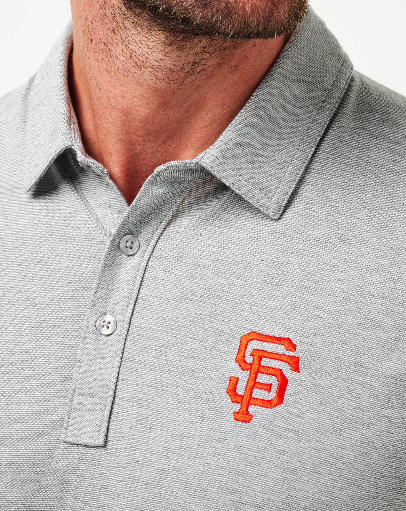 Travis Mathew Outlets San Francisco Giants The Zinna Polo Men|New