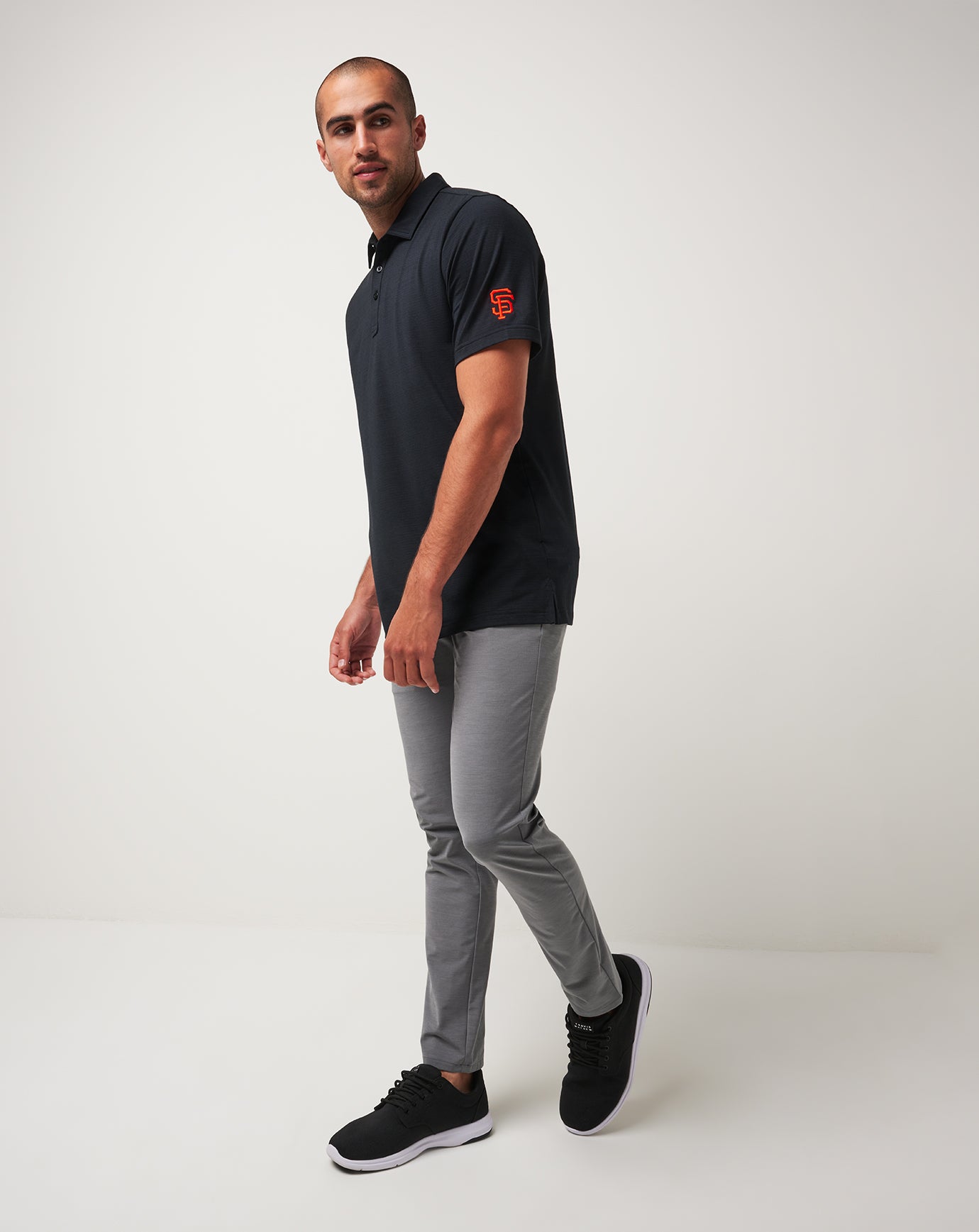Travis Mathew For Sale San Francisco Giants The Heater Polo Men|New