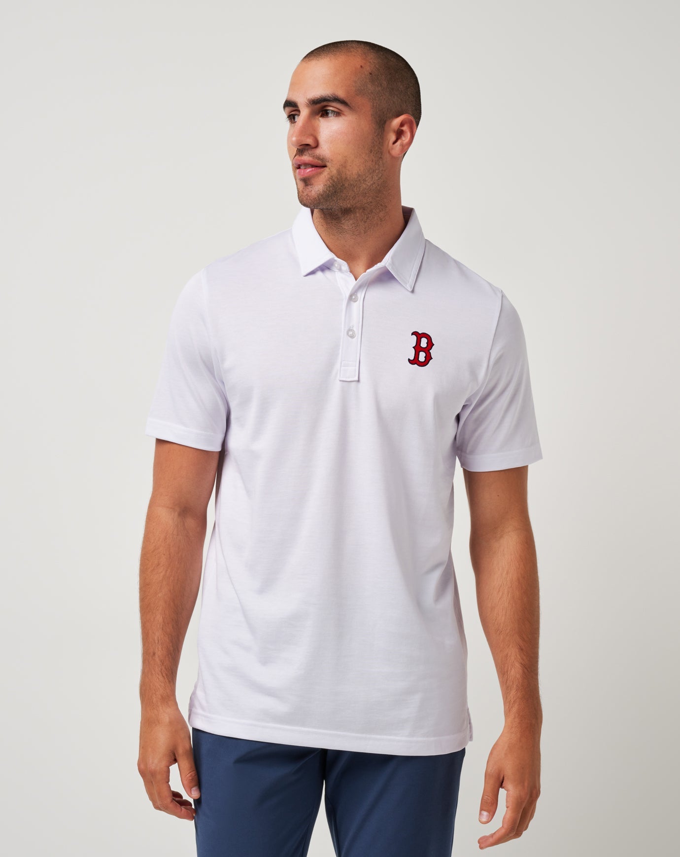 Travis Mathew US Boston Red Sox The Zinna Polo Men|Game Day|New