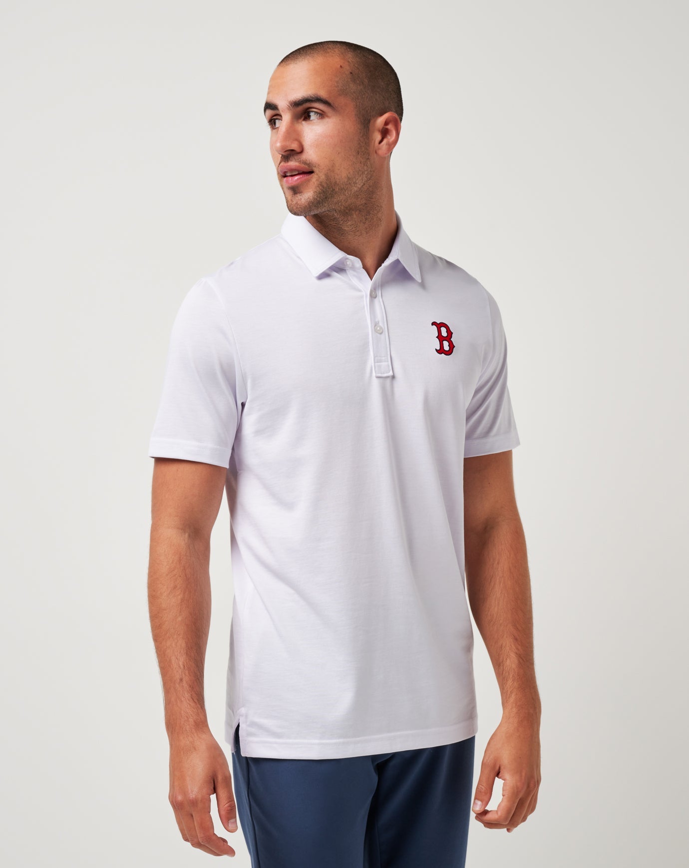 Travis Mathew US Boston Red Sox The Zinna Polo Men|Game Day|New