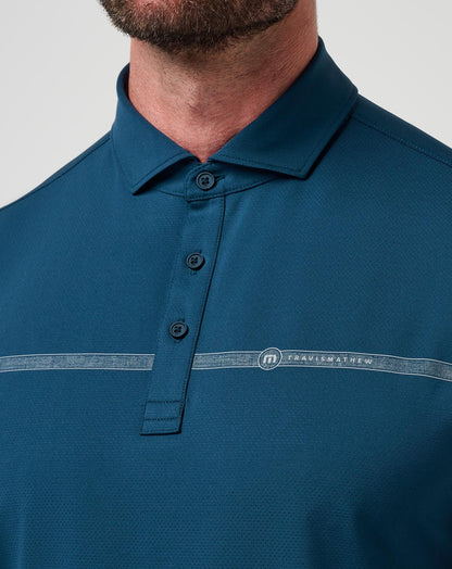 Travis Mathew Sale Heater Pro Chest Stripe Polo Men