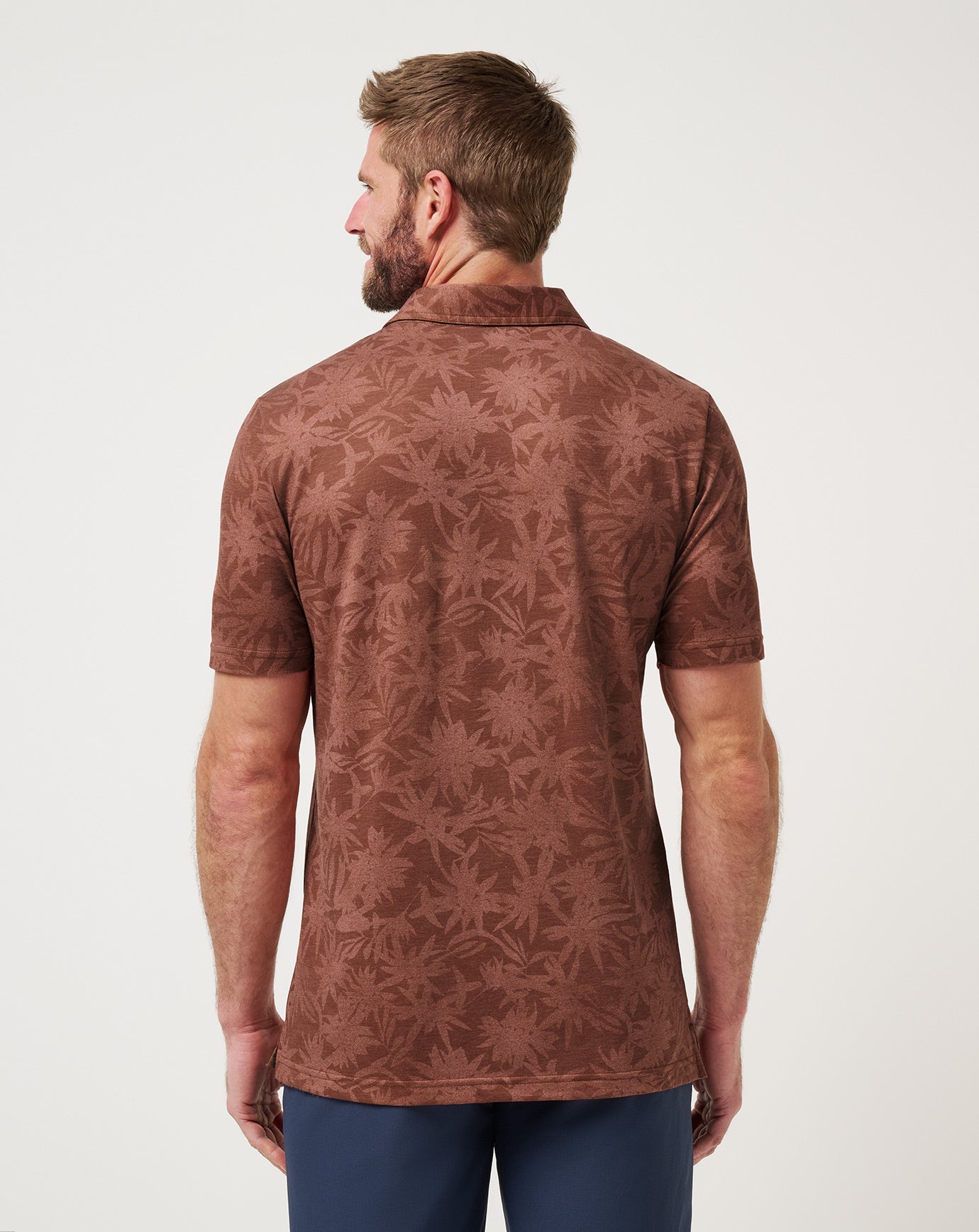 Travis Mathew US Featherweight Ticket Polo Men|Golf
