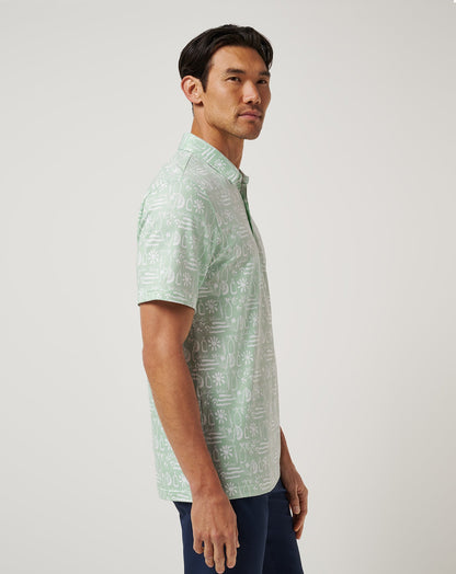 Travis Mathew Online Featherweight Cabana Polo Men|Golf