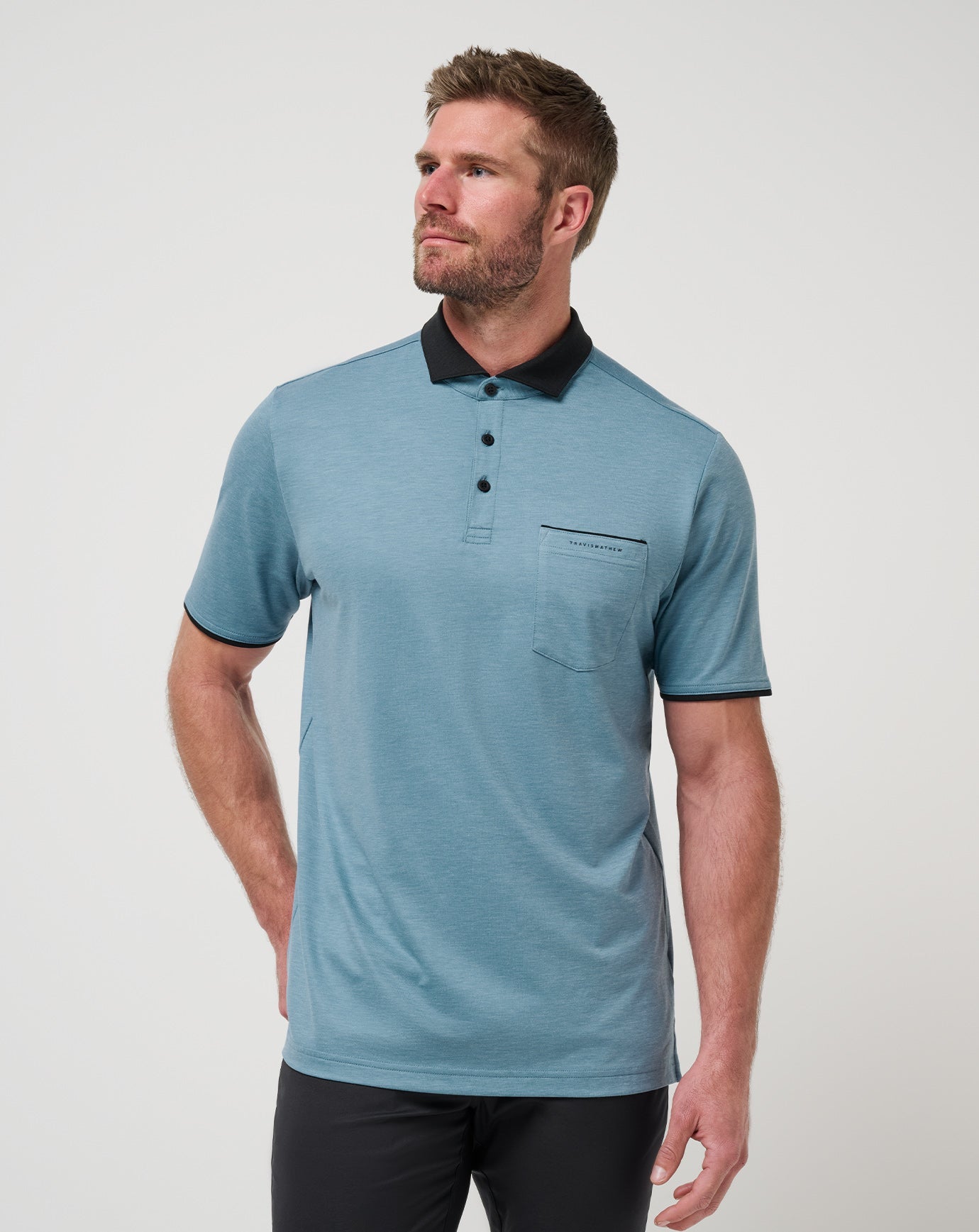 Travis Mathew Discount Featherweight Pocket Polo Men|Golf