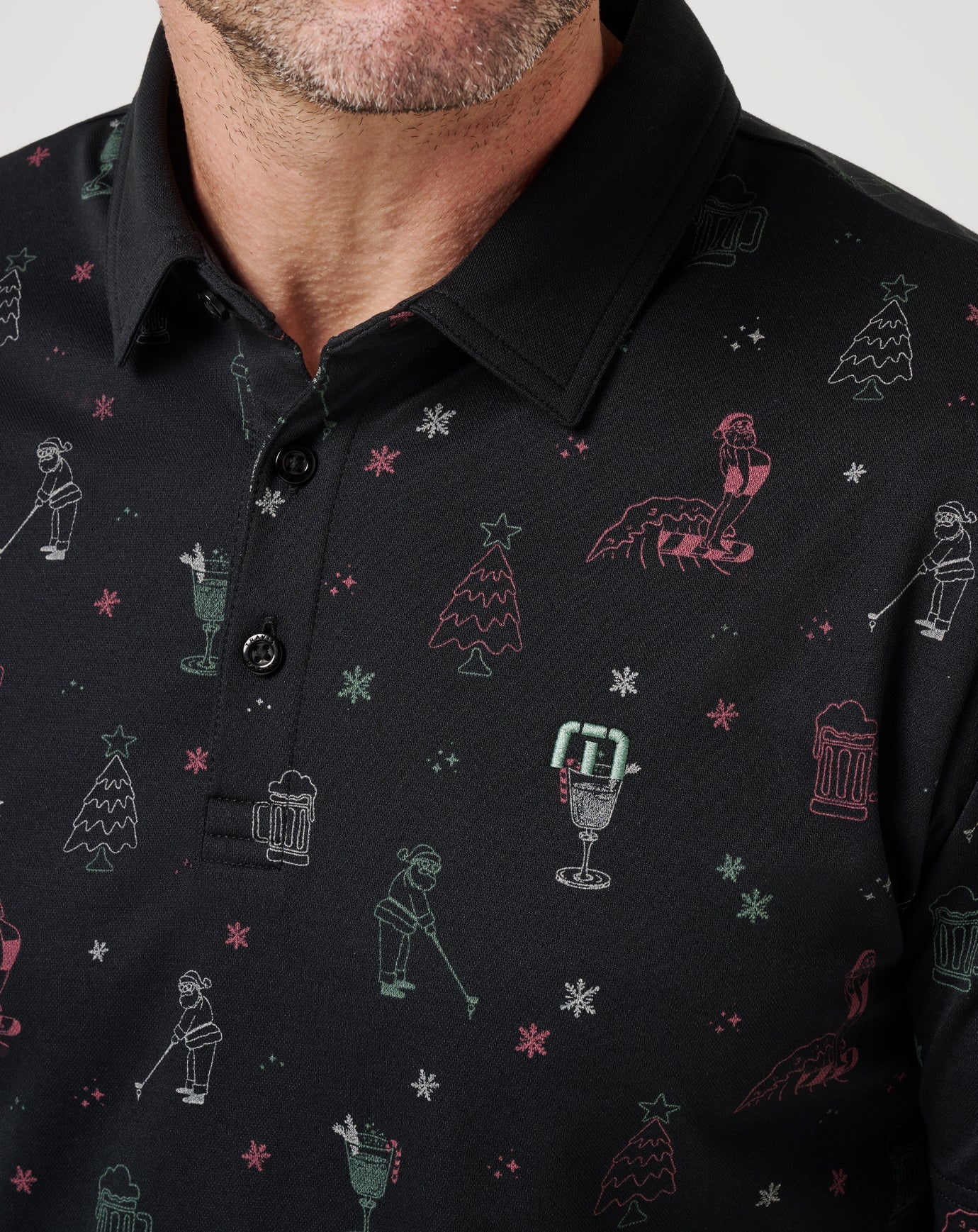 Travis Mathew For Sale Holiday Magic Polo Men