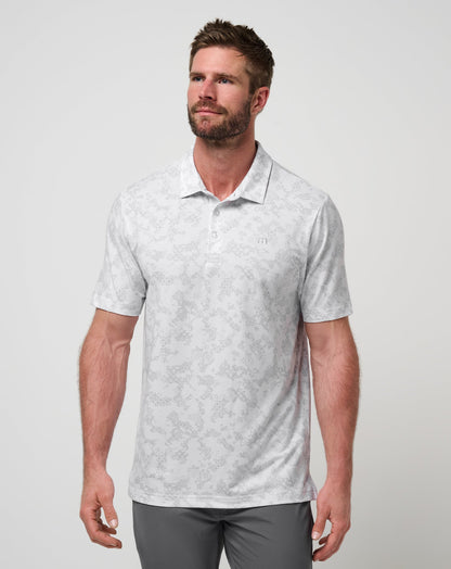 Travis Mathew Sale Featherweight Steep Wave Polo Men|Golf|New