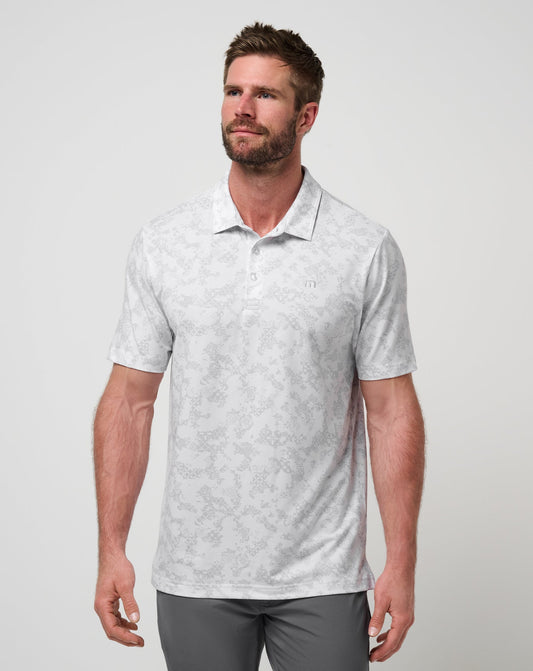 Travis Mathew Sale Featherweight Steep Wave Polo Men|Golf|New