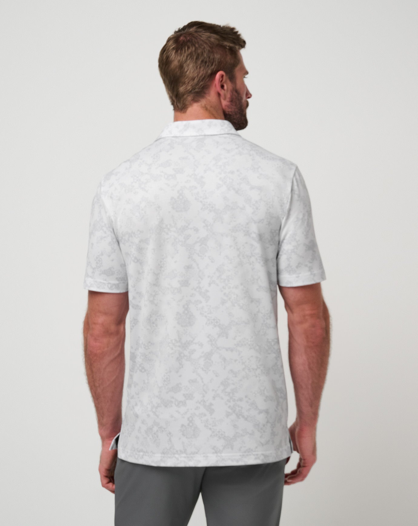 Travis Mathew Sale Featherweight Steep Wave Polo Men|Golf|New