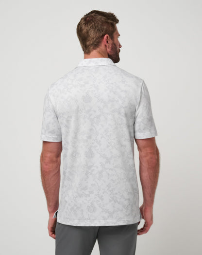 Travis Mathew Sale Featherweight Steep Wave Polo Men|Golf|New