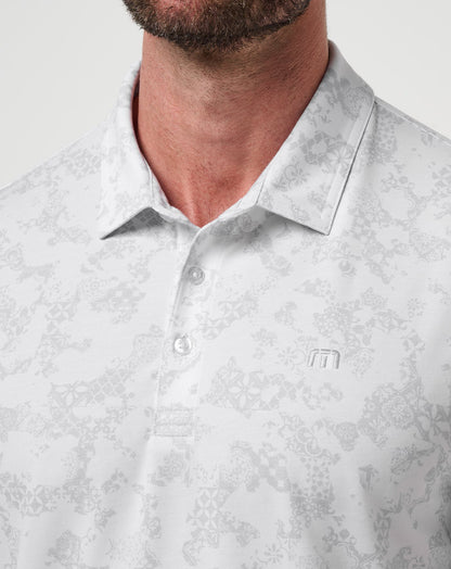 Travis Mathew Sale Featherweight Steep Wave Polo Men|Golf|New
