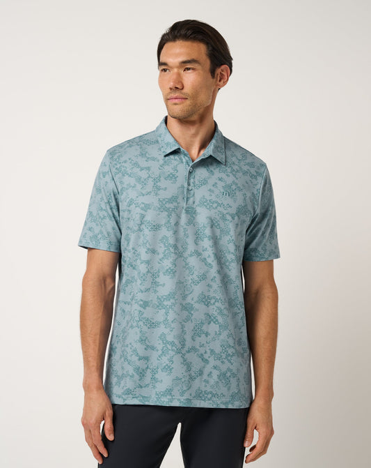 Travis Mathew Outlets Featherweight Steep Wave Polo Men|Golf|New