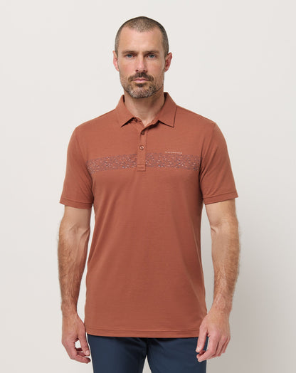 Travis Mathew US The Heater Chest Stripe Polo Men