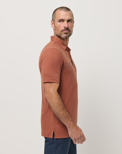 Travis Mathew US The Heater Chest Stripe Polo Men