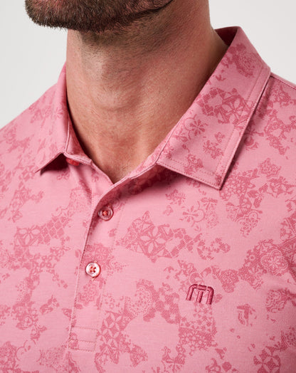Travis Mathew Sale Featherweight Steep Wave Polo Men|Golf|New