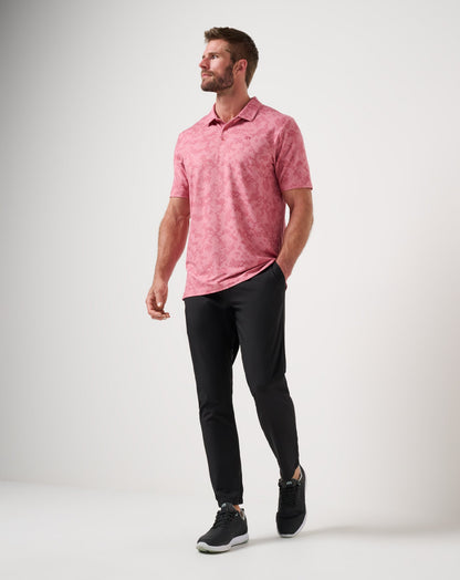 Travis Mathew Sale Featherweight Steep Wave Polo Men|Golf|New