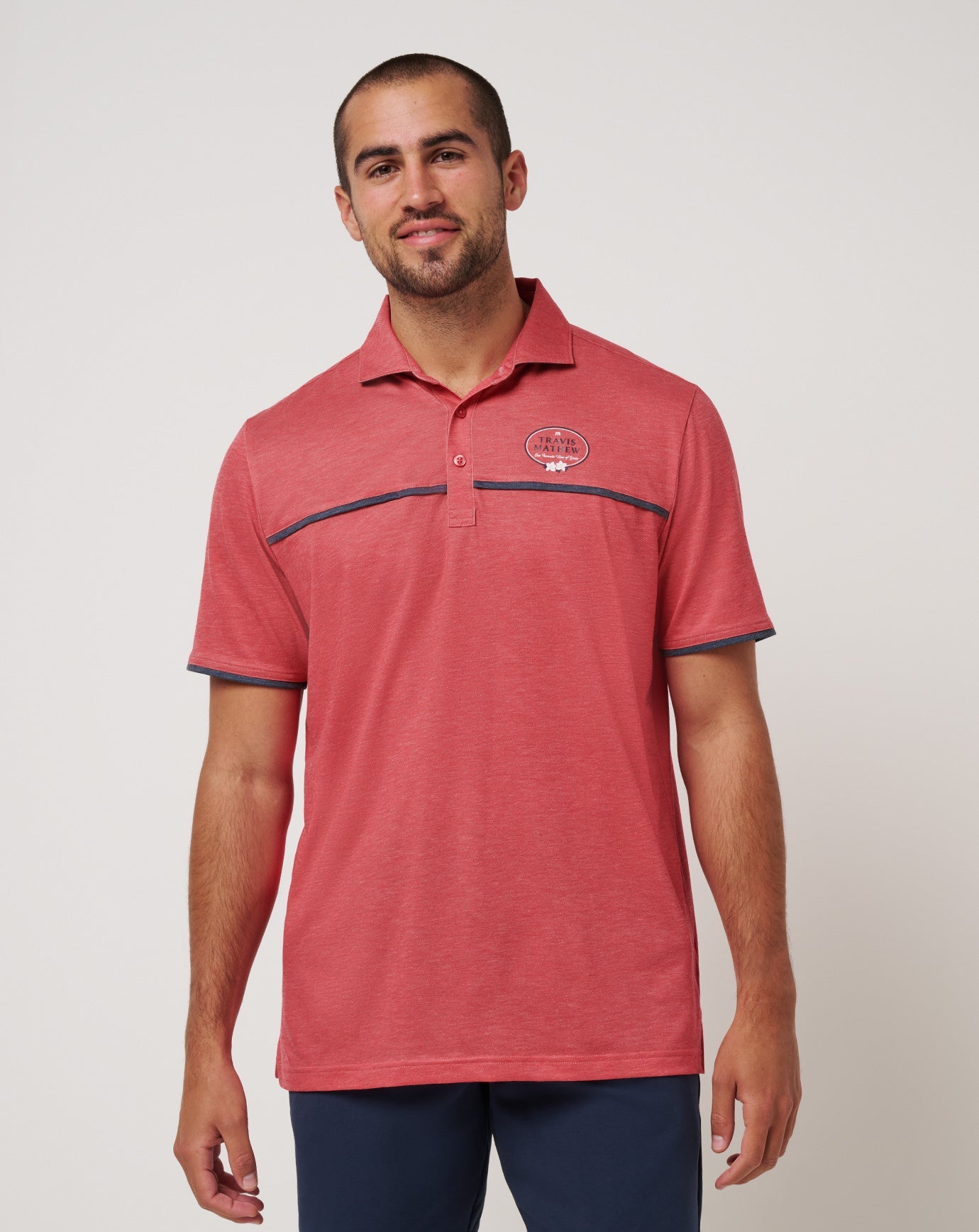 Travis Mathew Outlets Featherweight Our Favorite Time Of Year Polo Men|Golf