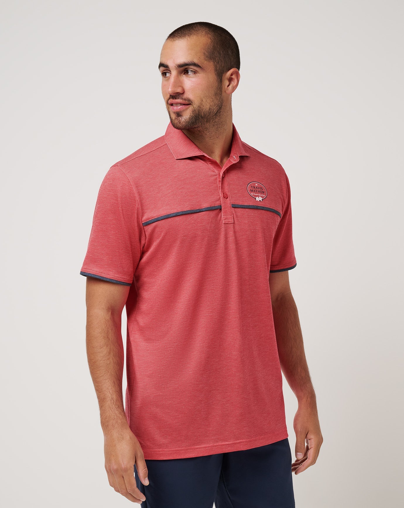 Travis Mathew Outlets Featherweight Our Favorite Time Of Year Polo Men|Golf