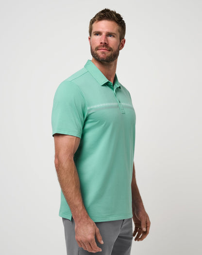 Travis Mathew Sale Featherweight Chest Stripe Polo Men|Golf