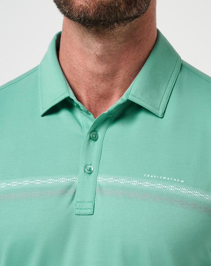 Travis Mathew Sale Featherweight Chest Stripe Polo Men|Golf