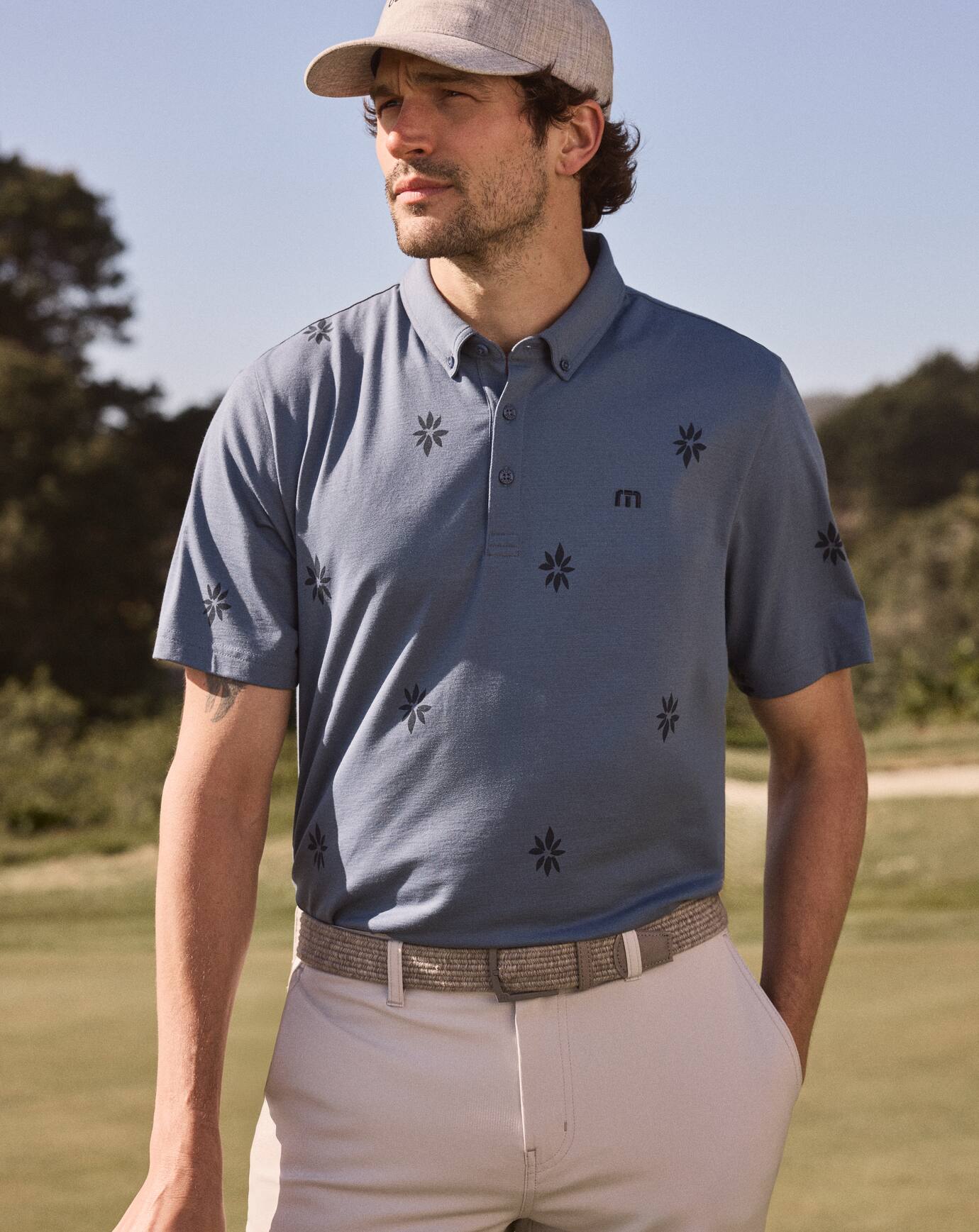 Travis Mathew Online Rome Around Polo Men|Golf