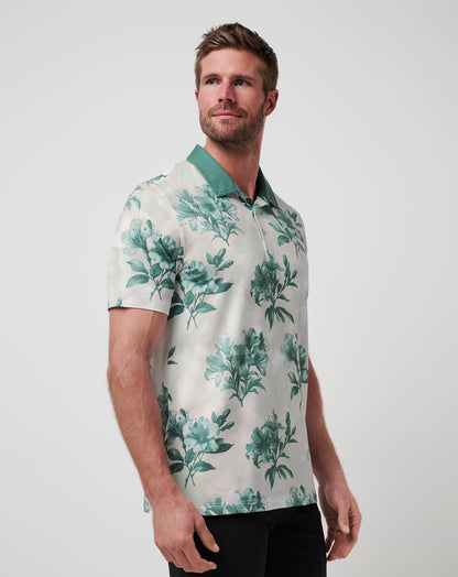 Travis Mathew Discount Featherweight Magnolia Polo Men|Golf