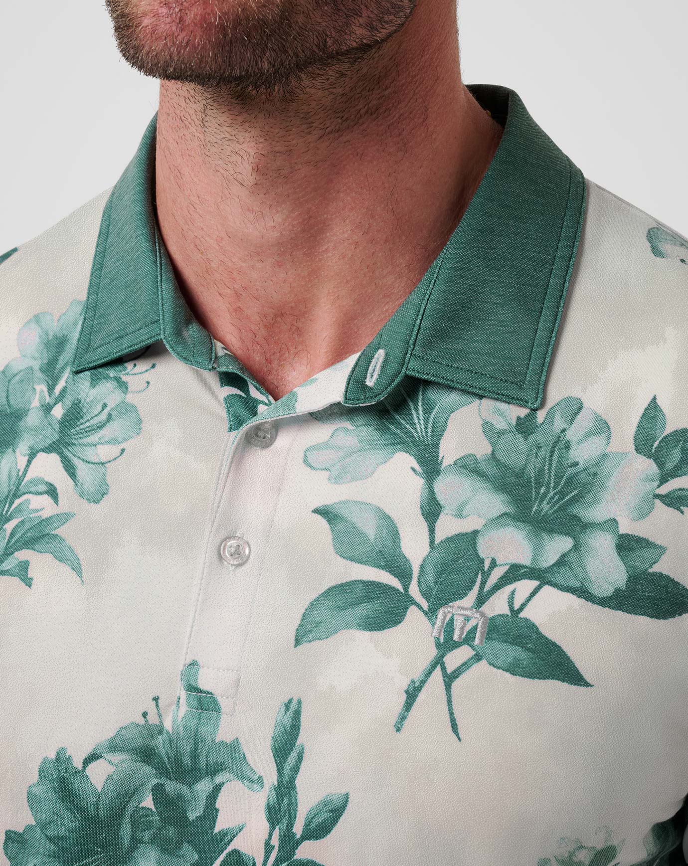 Travis Mathew Discount Featherweight Magnolia Polo Men|Golf