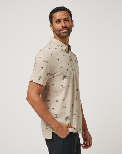 Travis Mathew Sale Golf Sucks Polo Men|Golf