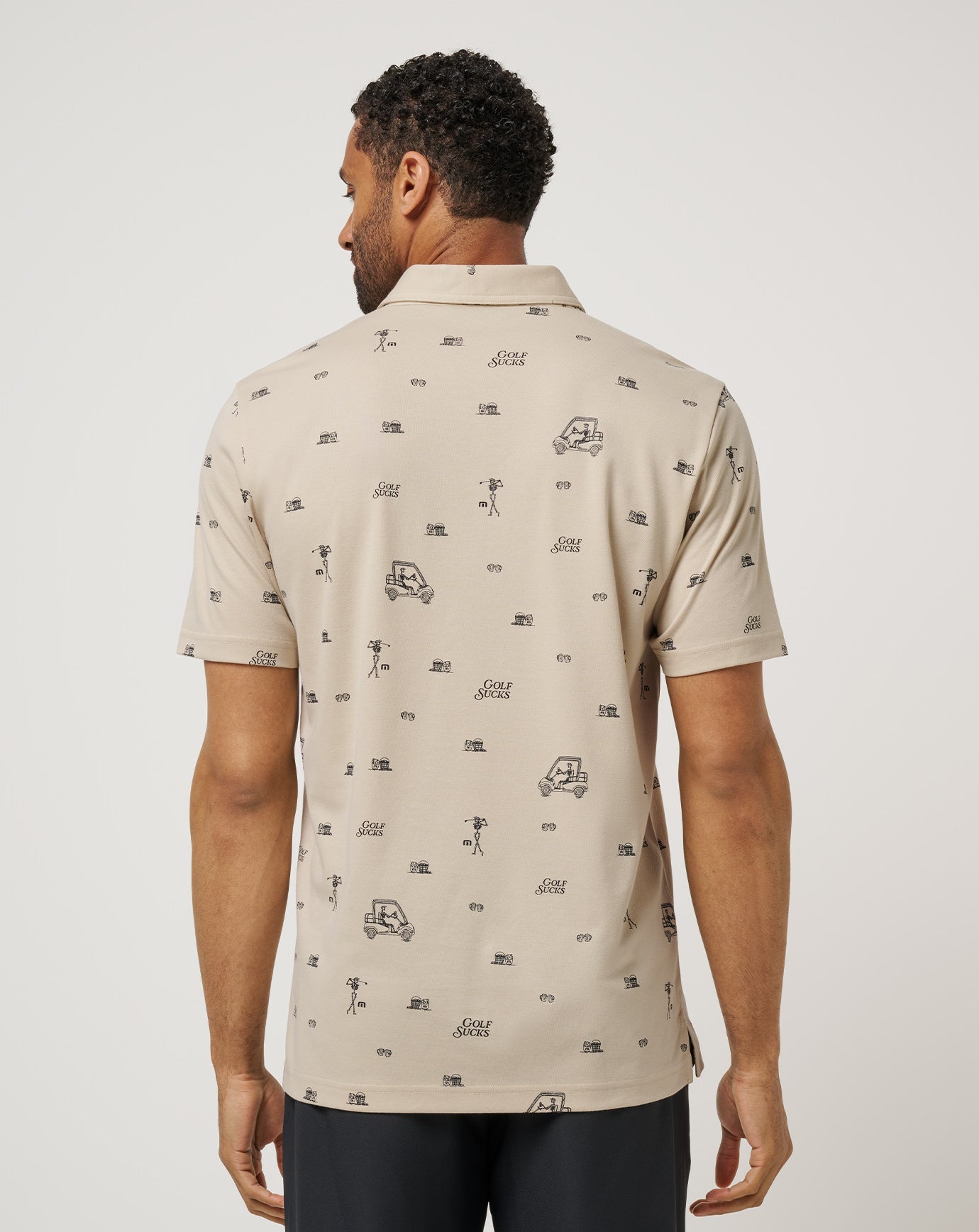 Travis Mathew Sale Golf Sucks Polo Men|Golf