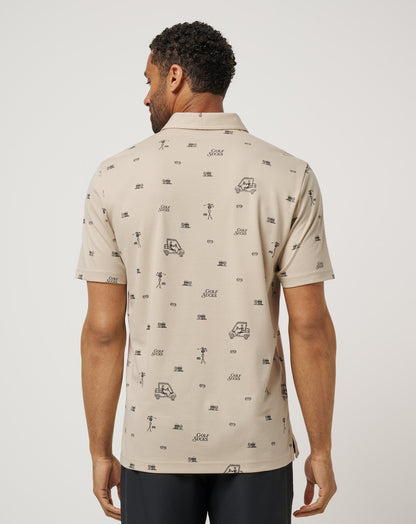 Travis Mathew Sale Golf Sucks Polo Men|Golf
