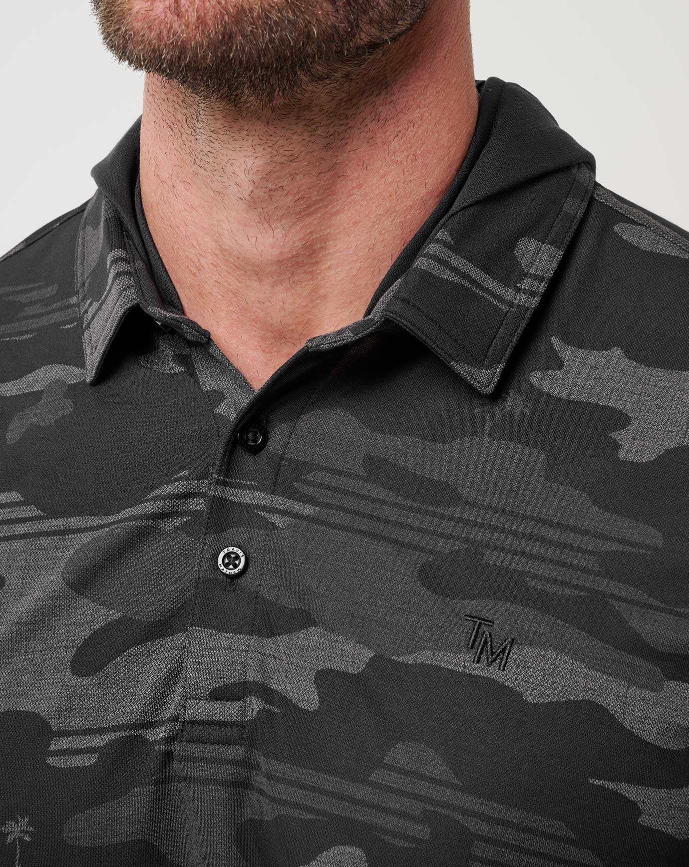 Travis Mathew Discount Showdown Stealth Polo Men|New