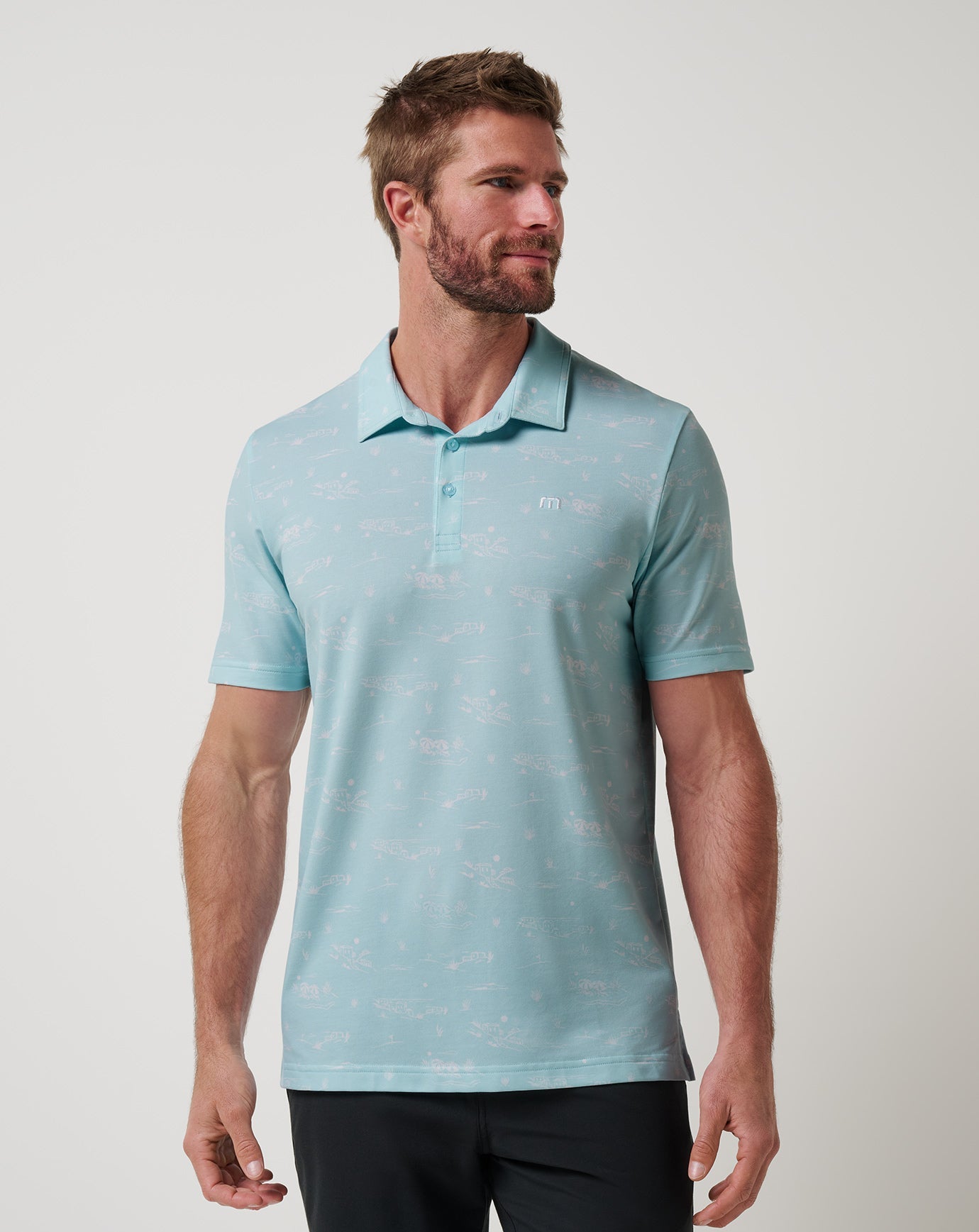 Travis Mathew Outlets Featherweight City Polo Men
