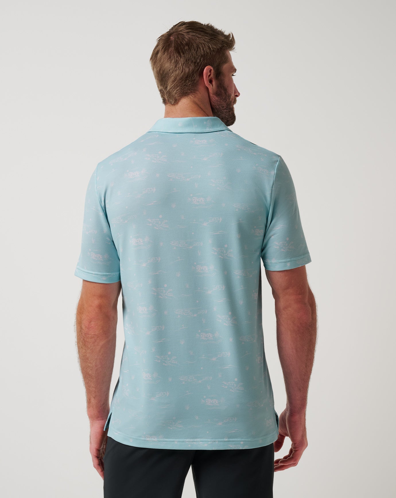 Travis Mathew Outlets Featherweight City Polo Men