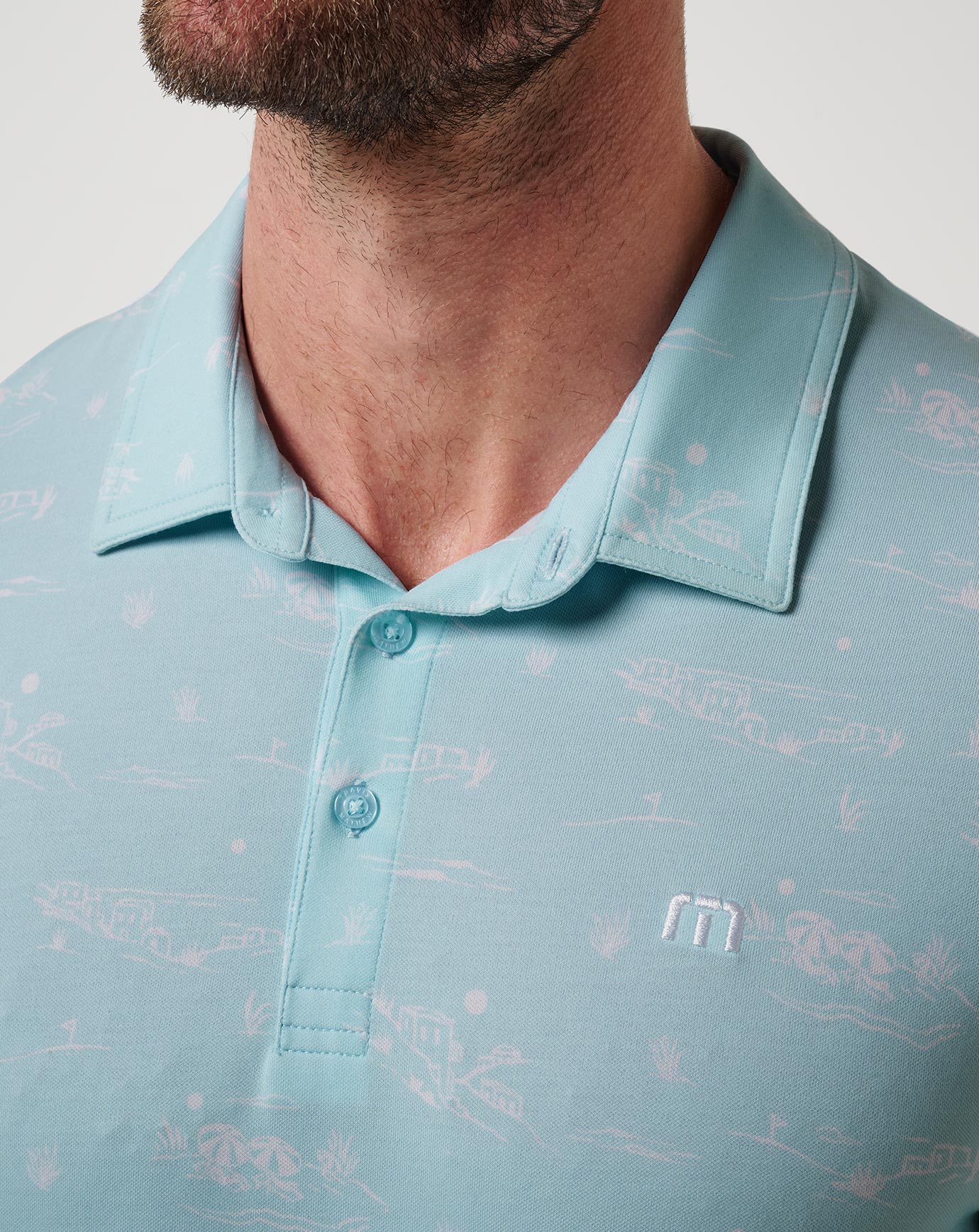 Travis Mathew Outlets Featherweight City Polo Men