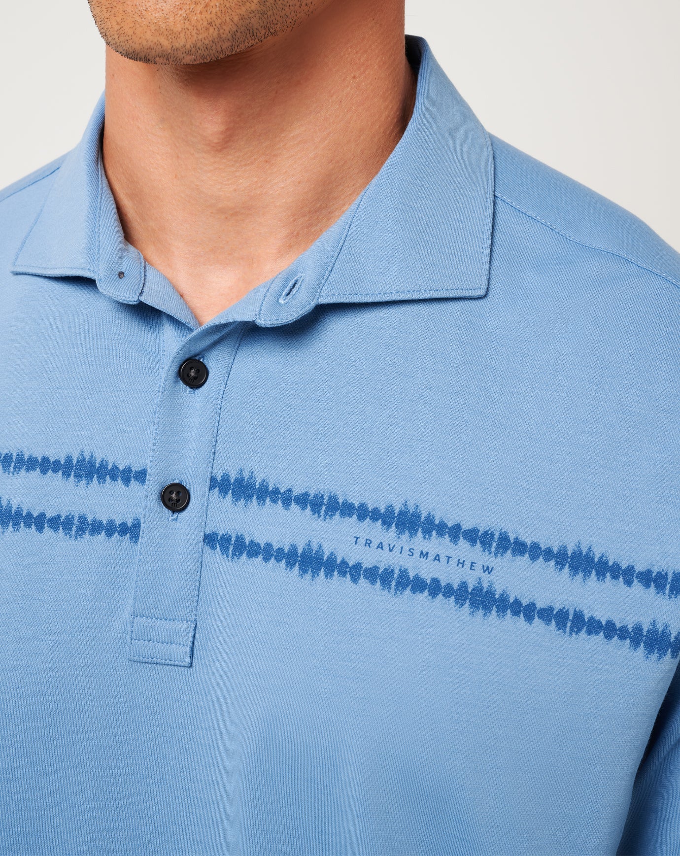 Travis Mathew Sale Sunbeam Chest Stripe Polo Men