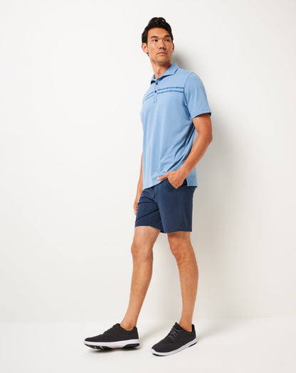 Travis Mathew Sale Sunbeam Chest Stripe Polo Men