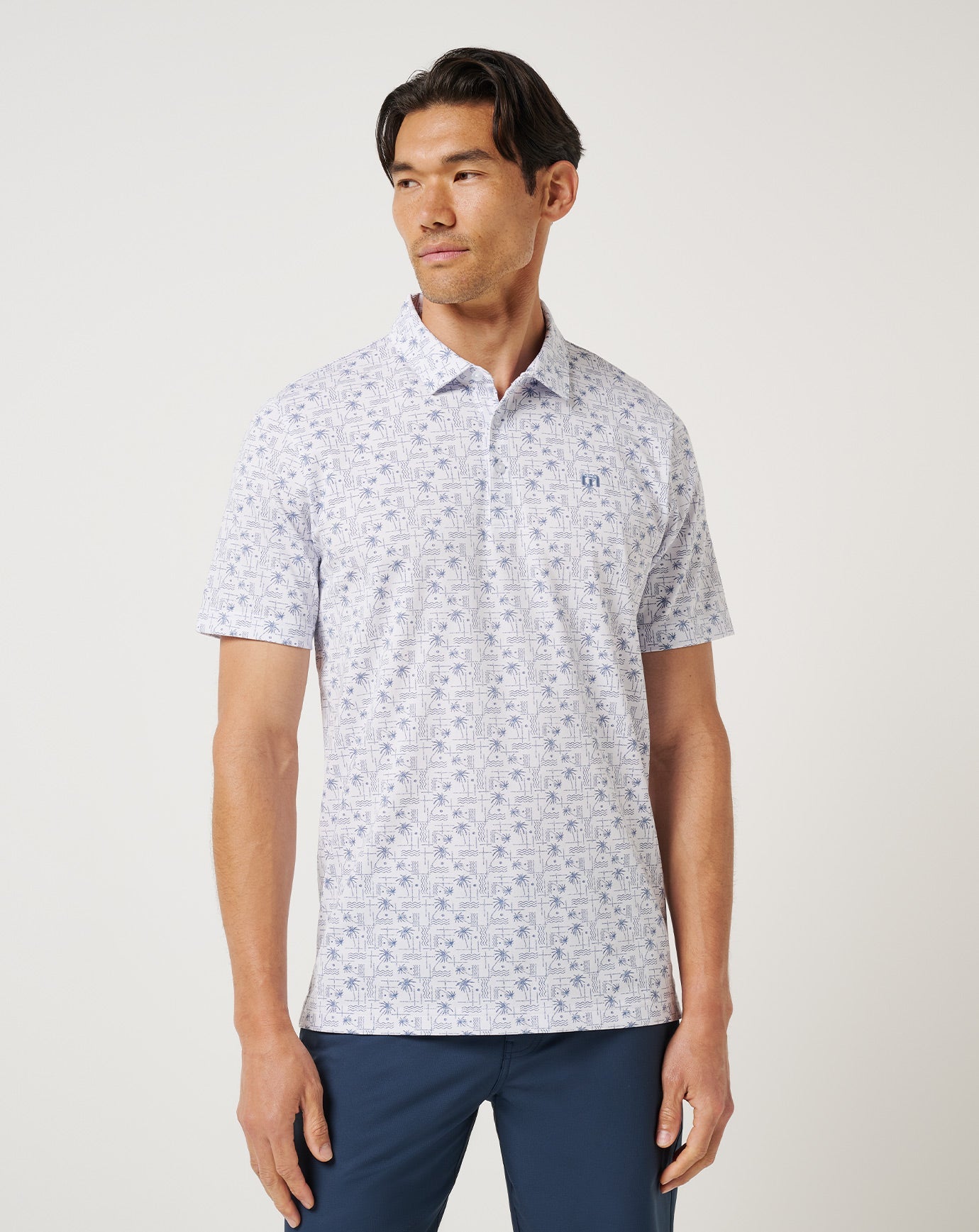 Travis Mathew Discount Crystal Sea Polo Men