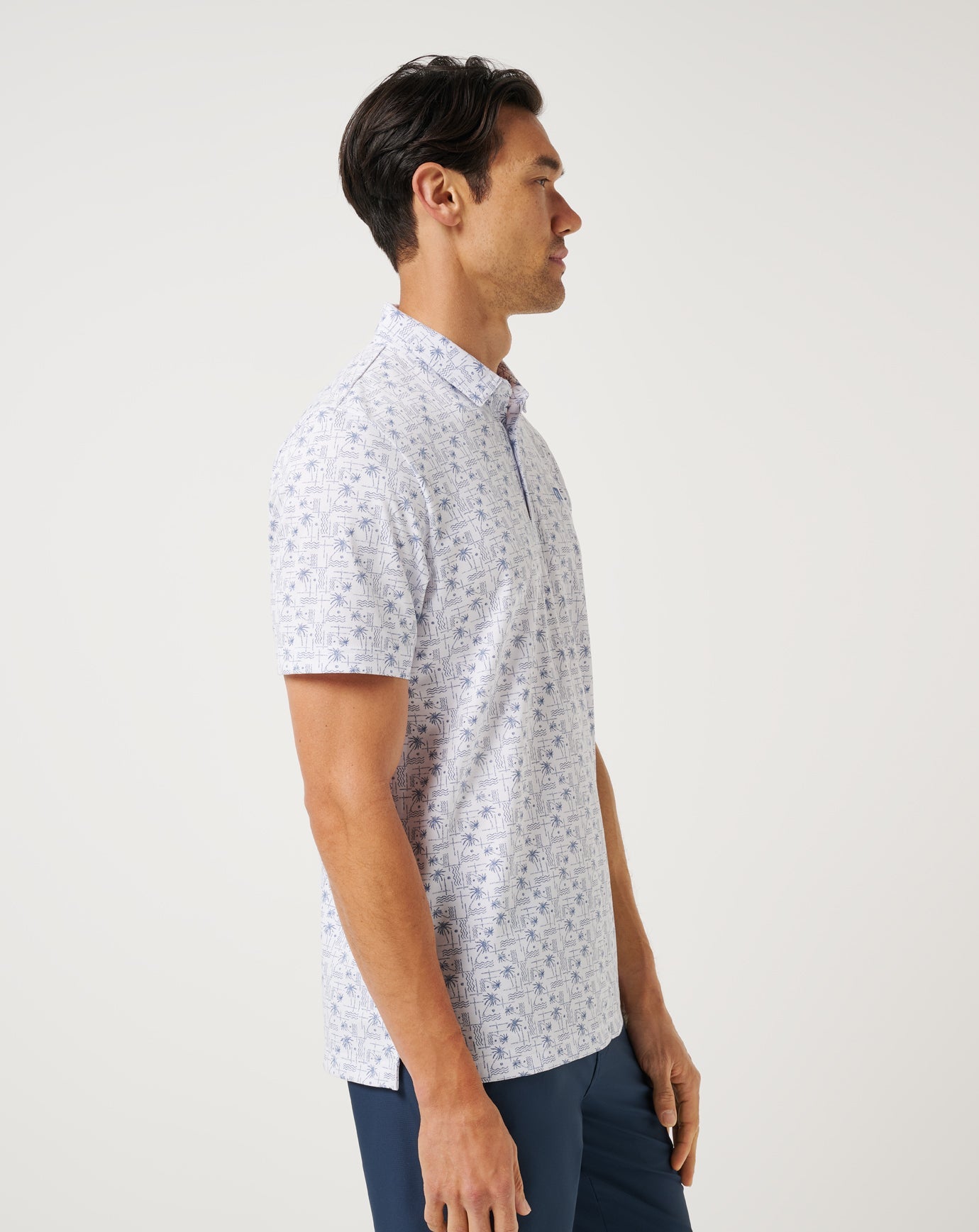 Travis Mathew Discount Crystal Sea Polo Men
