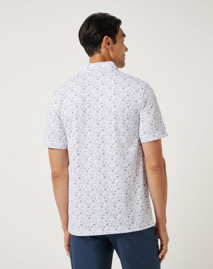 Travis Mathew Discount Crystal Sea Polo Men
