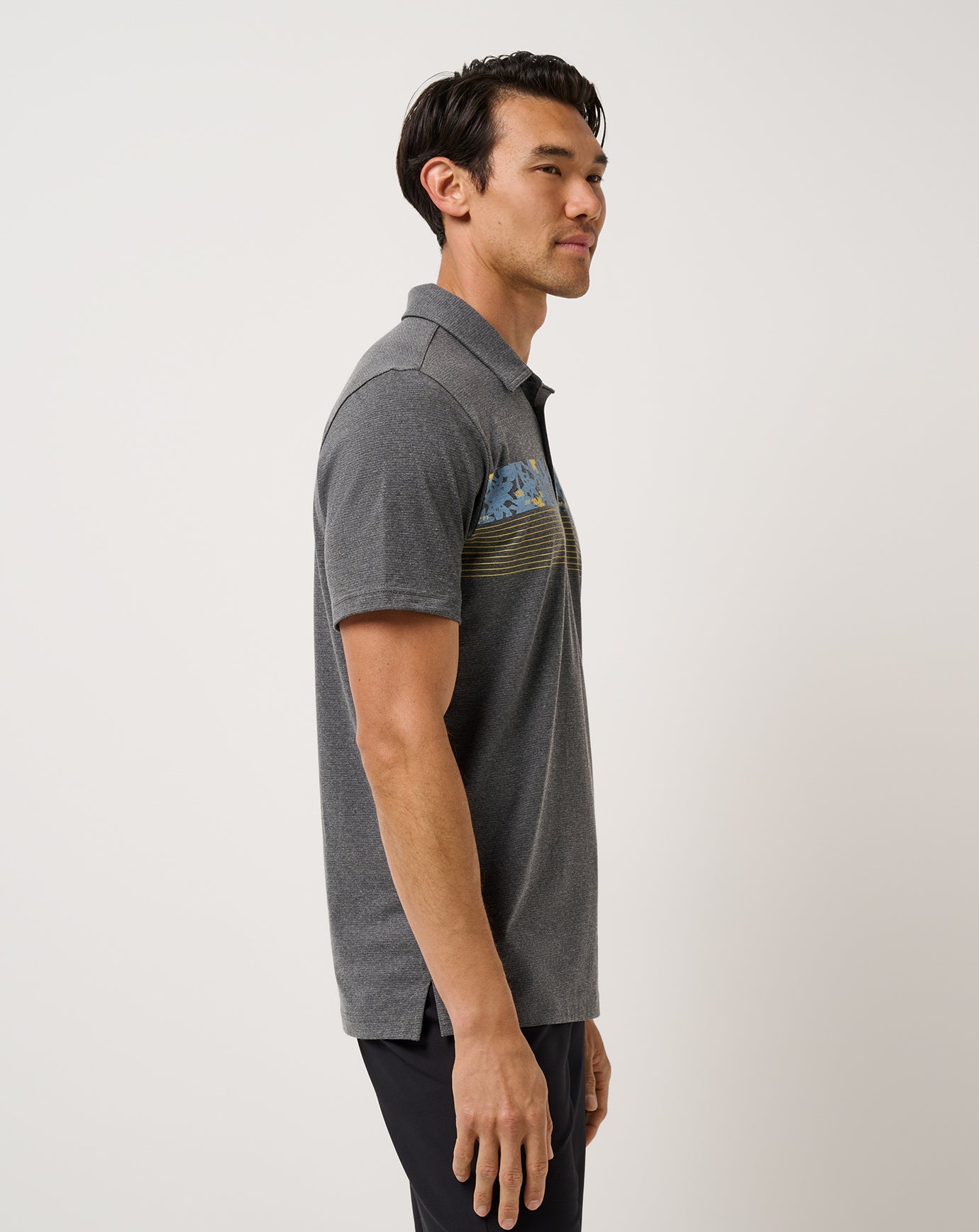 Travis Mathew Outlets Midnight Train Polo Men