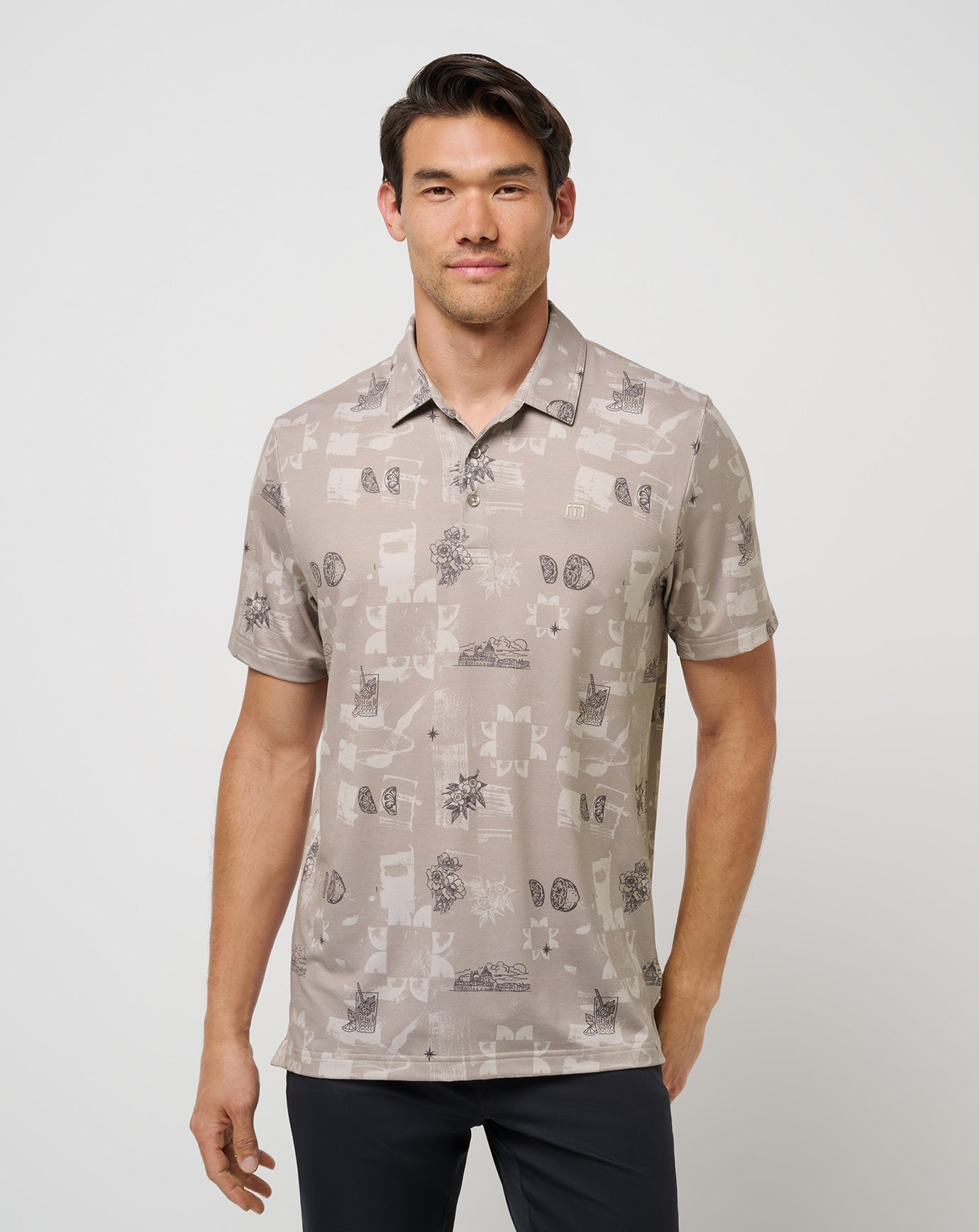 Travis Mathew For Sale Featherweight Spritz Polo Men|Golf