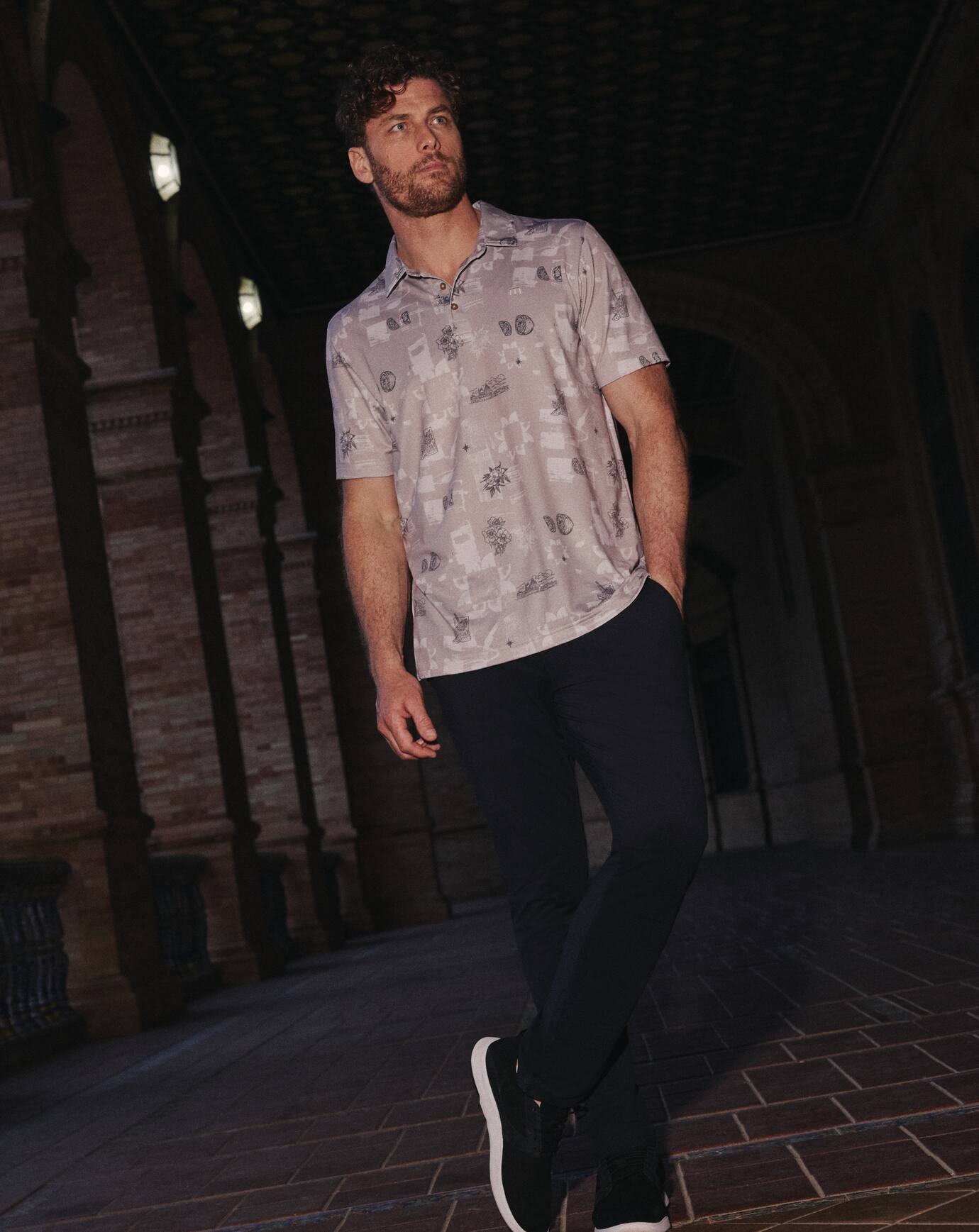 Travis Mathew For Sale Featherweight Spritz Polo Men|Golf